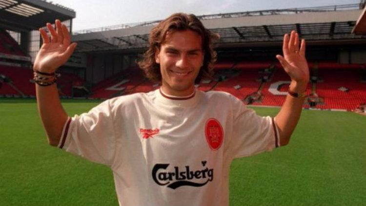 Legenda Liverpool Patrik Berger. Copyright: liverpoolecho.co.uk