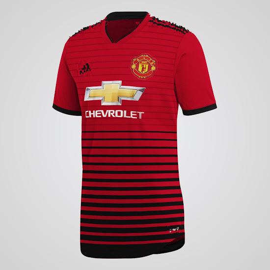 Jersey Manchester United 18/19 Copyright: INTERNET