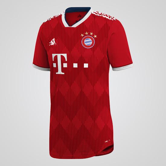 Jersey Bayern Munchen 18/19 Copyright: INTERNET