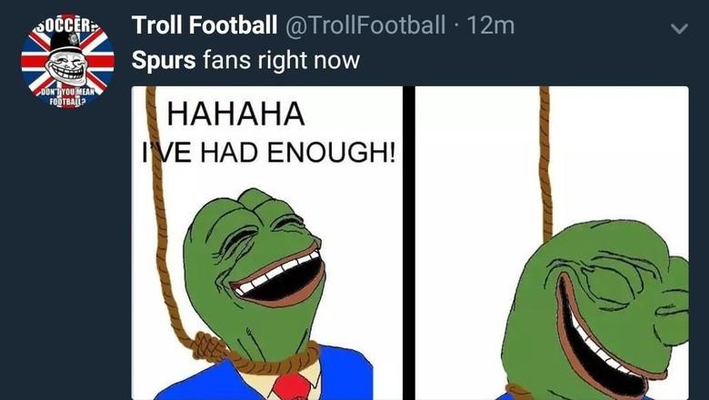 Meme Juventus Tottenham Hotspur Copyright: Istimewa
