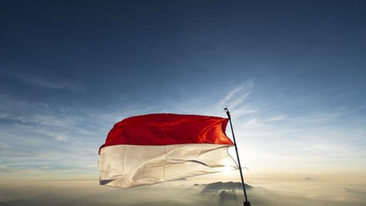 Ilustrasi bendera Indonesia.