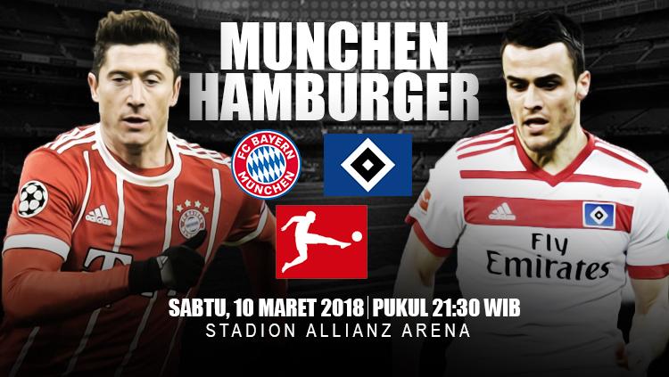 Prediksi Bayern Munchen vs Hamburger.