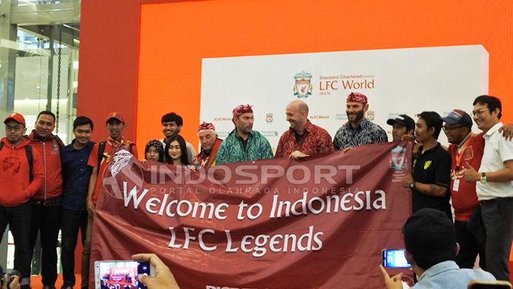 Empat legenda Liverpool bersama Big Reds Indonesia