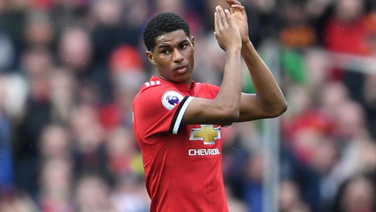 Marcus Rashford mengidolakan sejumlah nama besar di Manchester United.