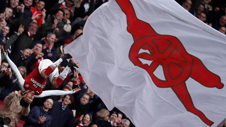 Selebrasi Aubameyang