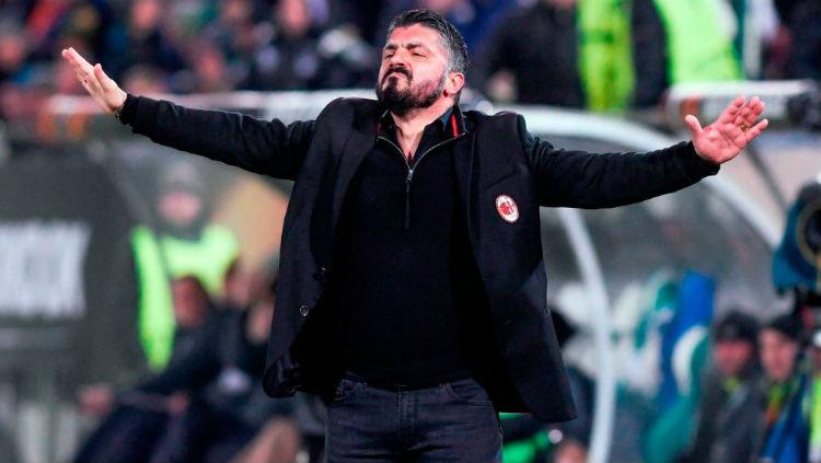 Gattuso, pelatih AC Milan Copyright: Internet