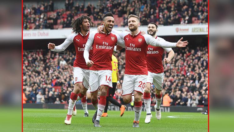 Skuat Arsenal 2017/18. - INDOSPORT