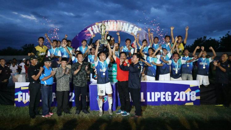Kemenpora Imam Nahrawi menutup Liga Pelajar Gunungkidul 2018.