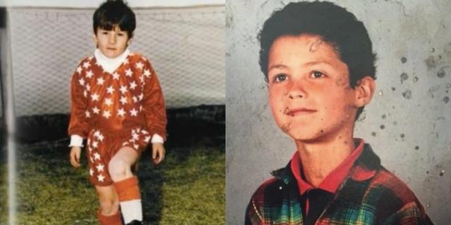 Messi dan Ronaldo saat berusia 7 Tahun Copyright: The18.com