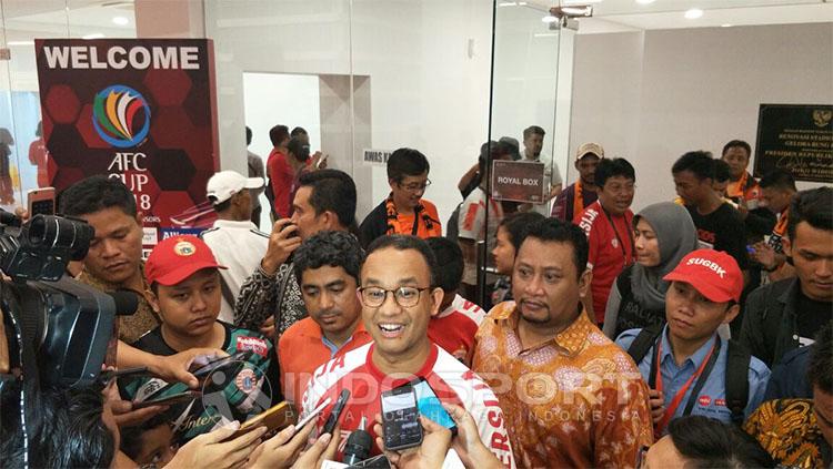 Pasca laga Persija vs Song Lam Nghe An Copyright: INDOSPORT/Zainal Hasan