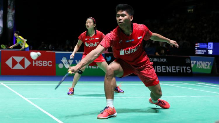 Penggemar bulutangkis (Badminton Lovers) sentil Praveen Jordan dalam unggahan Debby Susanto ketika naik podium Australia Open 2017.