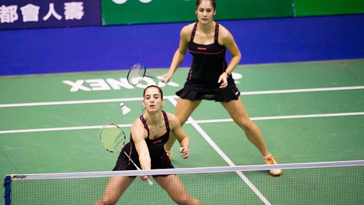 Ganda putri Bulgaria, Gabriela Stoeva dan Stefani Stoeva. Copyright: INDOSPORT