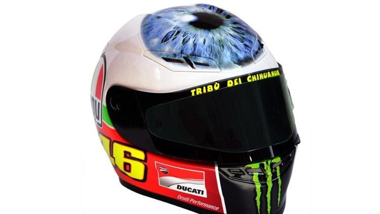 Helm Valentino Rossi GP Italia 2011. Copyright: INDOSPORT
