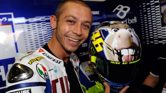 Helm Valentino Rossi San Marino 2009.
