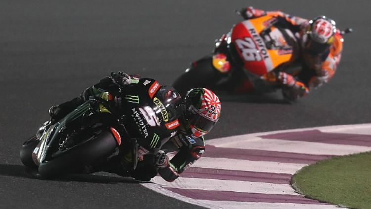 Johann Zarco asapi Marc Marquez dalam hal pembalap yang kerap terjatuh di musim MotoGP 2019. - INDOSPORT