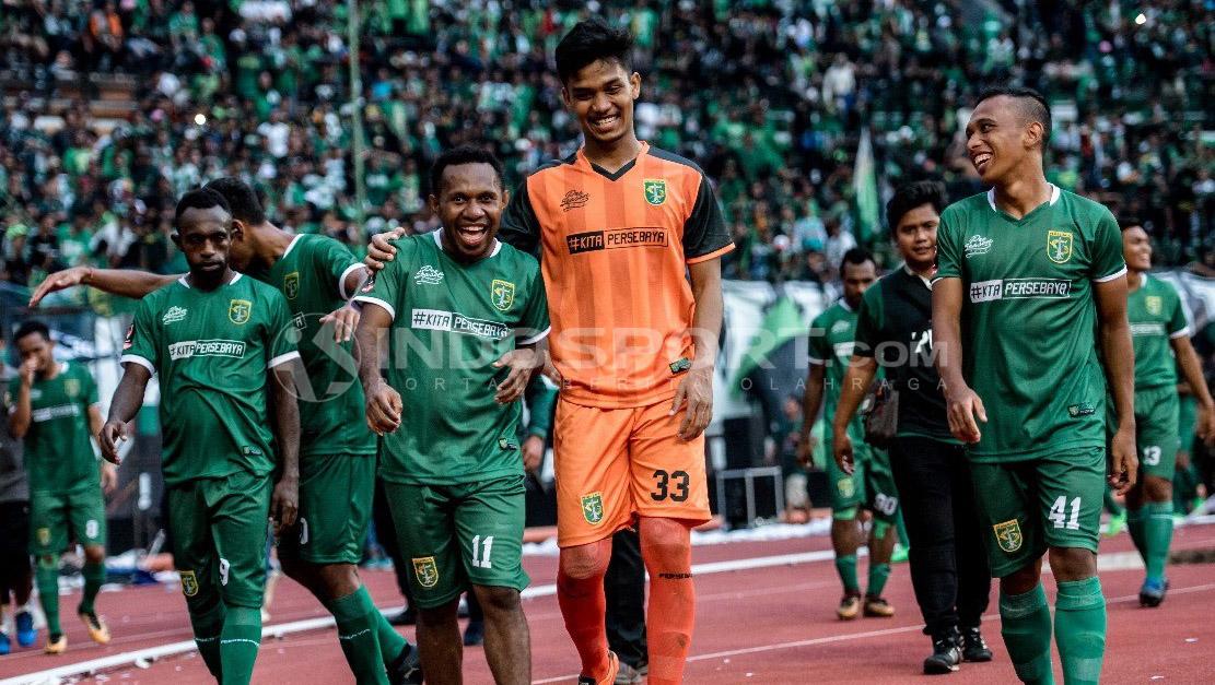 Persebaya Surabaya vs Serawak FA Copyright: Fitra Herdian/INDOSPORT.COM