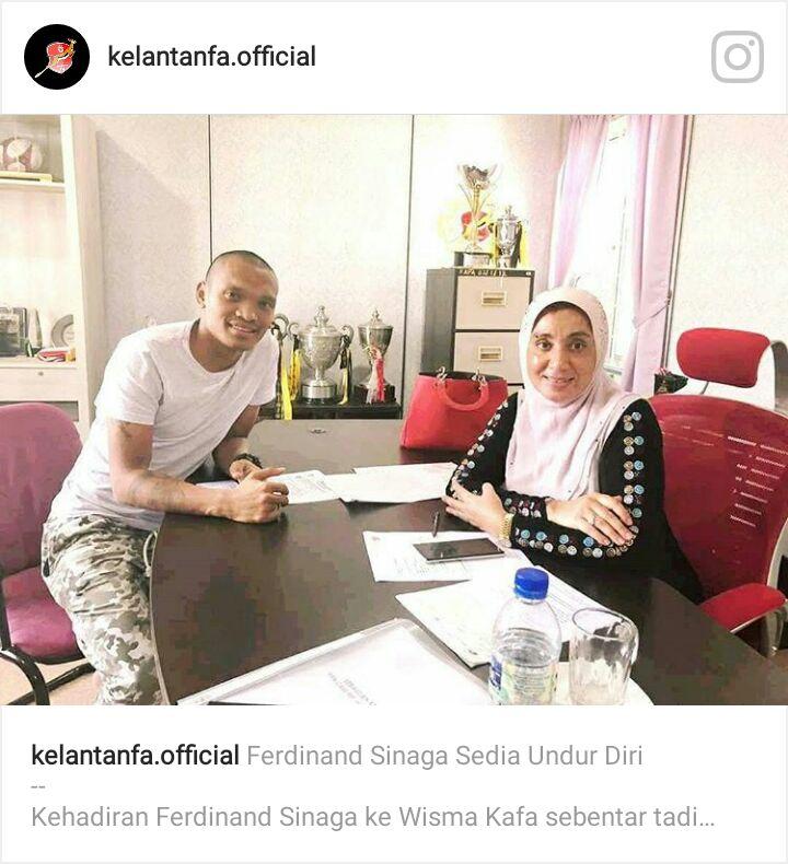 Ferdinand Sinaga Copyright: kelantanfa.official