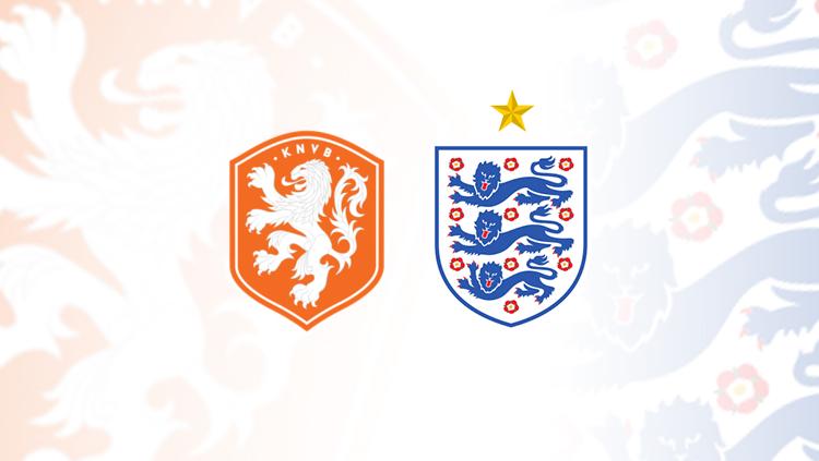 Timnas Belanda vs Inggris.