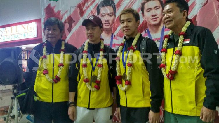 Kevin Sanjaya/Marcus Gideon. - INDOSPORT