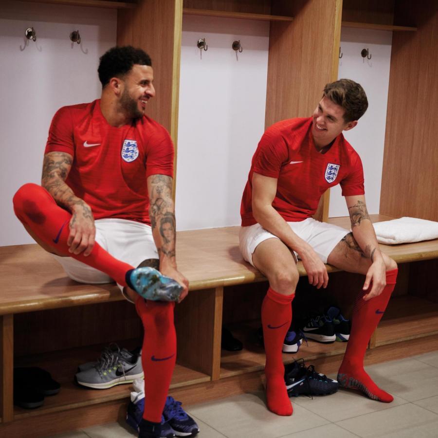 Jersey Away Inggris Piala Dunia 2018. Copyright: Nike