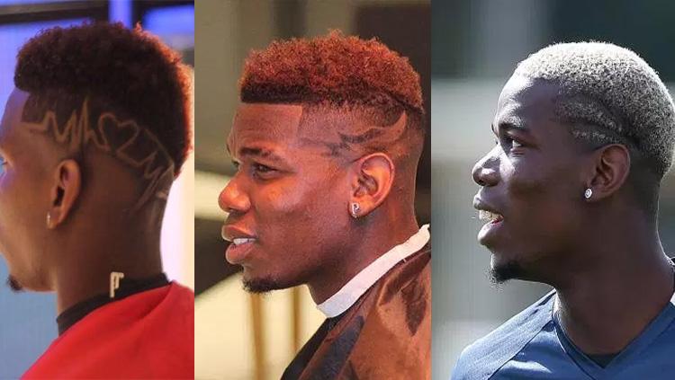 Motif di Rambut Pogba Copyright: The Sun