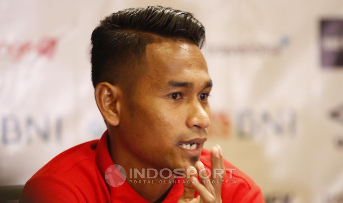 Gelandang Persija Jakarta, Ramdani Lestaluhu.