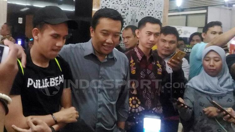 Egy Mualan Vikri dan Imam Nahrawi. - INDOSPORT
