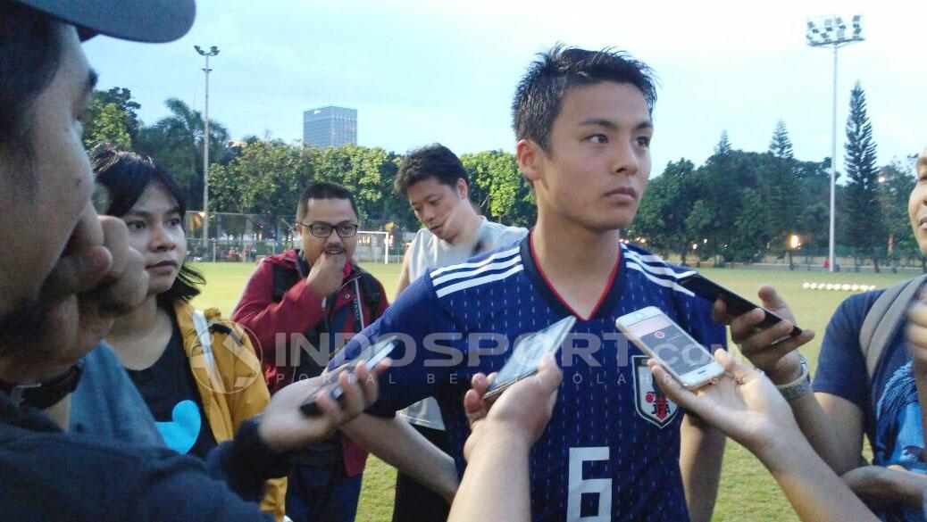 Kapten Timnas Jepang U-19, Mitsuki Saito. Copyright: Petrus Manus DaYerimon/INDOSPORT