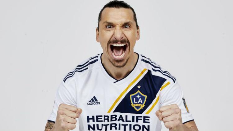 Zlatan Ibrahimovic, penggawa LA Galaxy.
