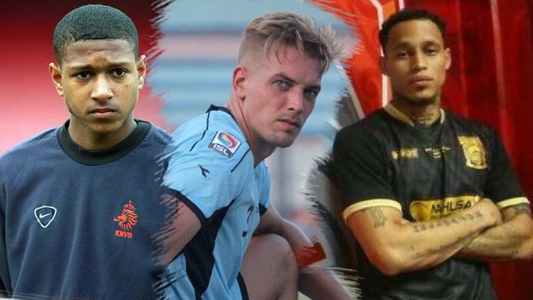Kiri-kanan: Lorenzo Rimkus, Kristian Adelmund, dan Emile Linkers.