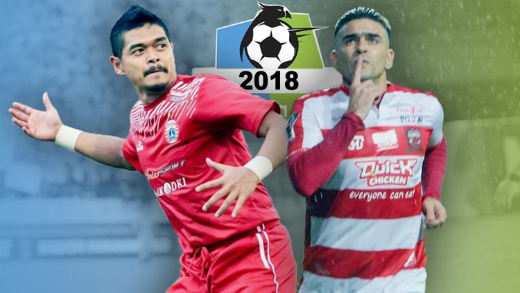 Bambang Pamungkas dan Cristian Gonzales. - INDOSPORT