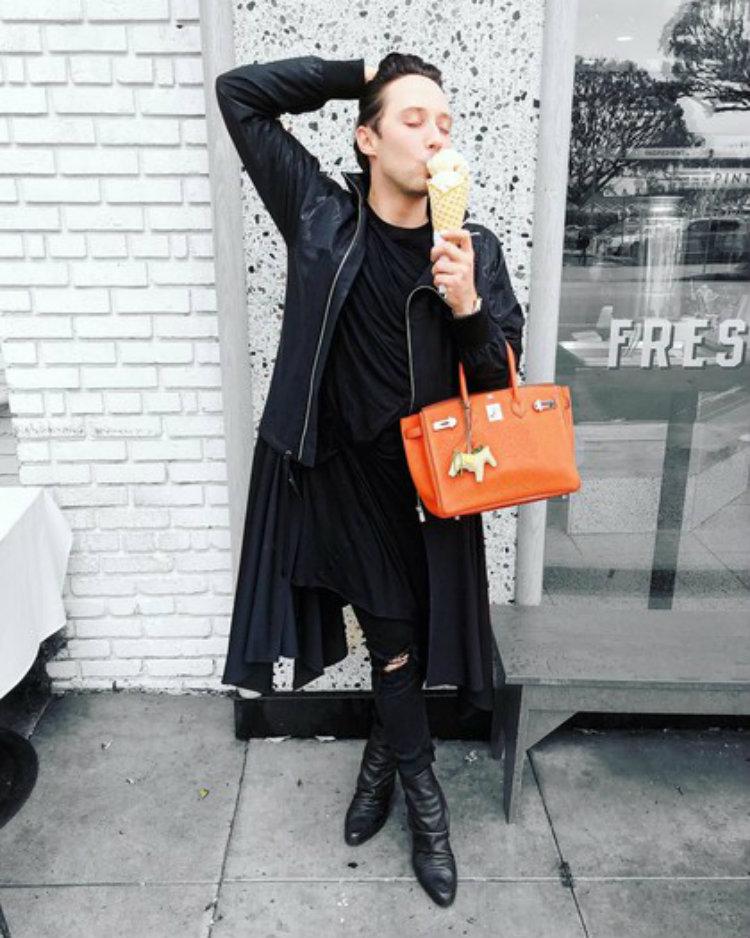 Atlet Ice Skating Amerika Serikat John Garvin Weir. Copyright: Instagram/@johnnygweir