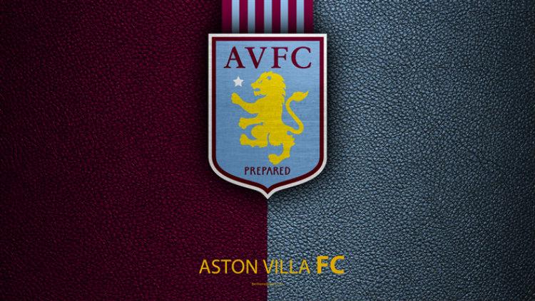 Ilustrasi logo Aston Villa FC.