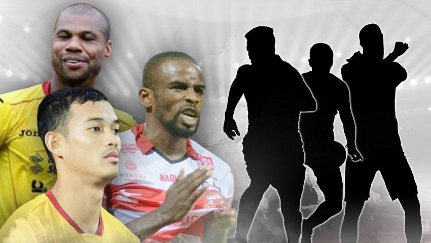 Hilton Moreira, Greg Nwokolo dan Maldini Pali, sejumlah pemain Liga Indonesia yang pernah terlibat kasus pelecehan seksual.