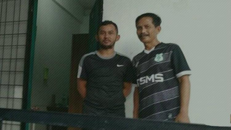 Muhammad Yusuf Prasetiyo dan Djajang Nurdjaman. Copyright: Istimewa