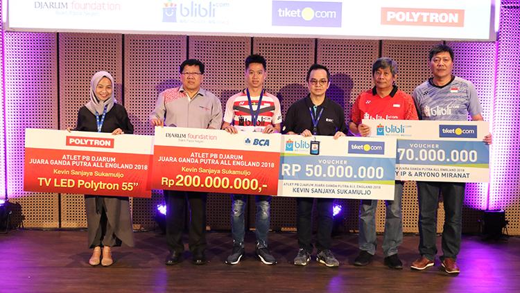 Bonus PB Djarum. - INDOSPORT