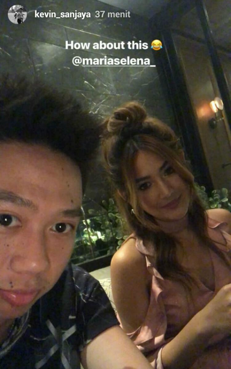 Insta Story Kevin Sanjaya Copyright: Captured/Instagram