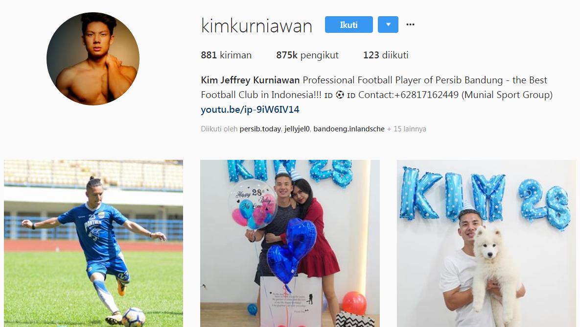 Kim Jeffrey Kurniawan. Copyright: Instagram@Kim Jeffrey Kurniawan