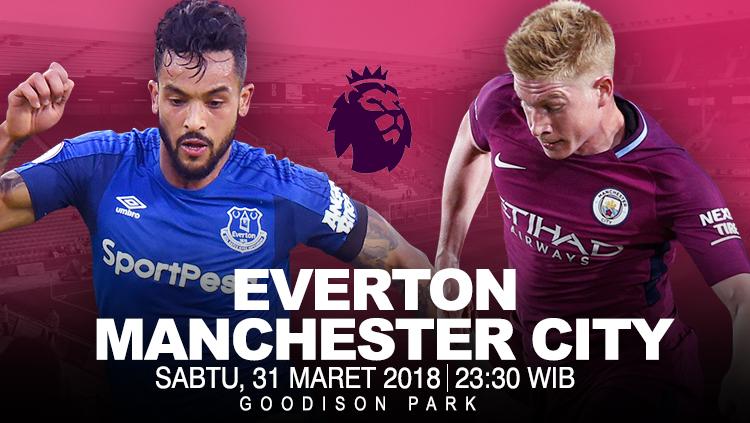 Prediksi Everton vs Manchester City. - INDOSPORT