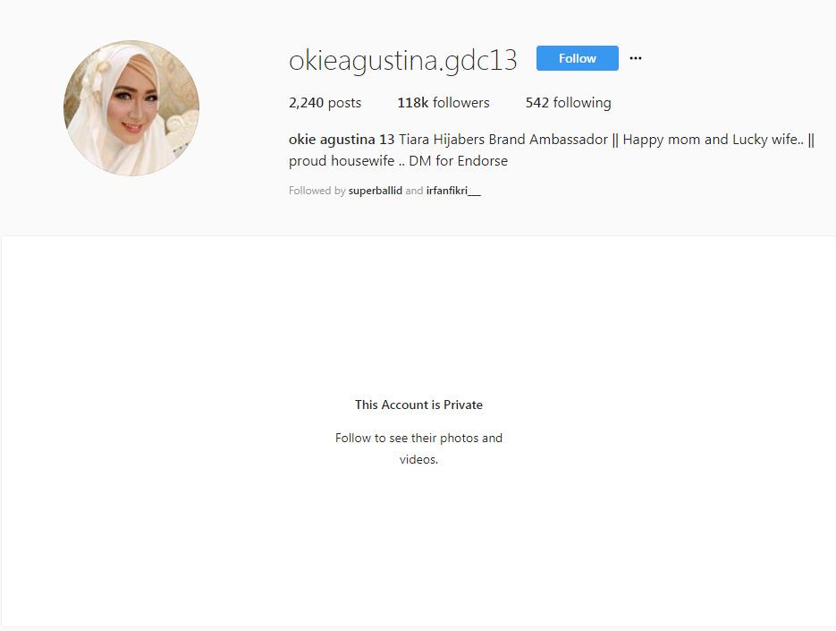 Okie Agustina Copyright: Instagran@Okie Agustina