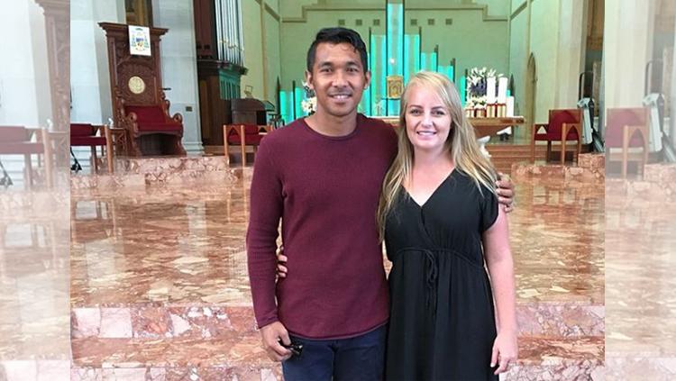 Yulius Mauloko dan Betty Blue. Copyright: Instagram/@yulius_mauloko