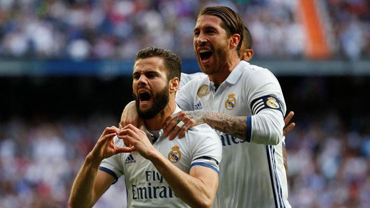 Nacho Fernandez dan Sergio Ramos.