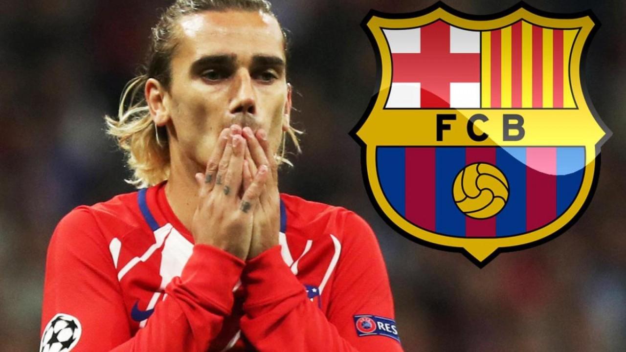 Antoine Griezmann dirumorkan ke Barcelona.