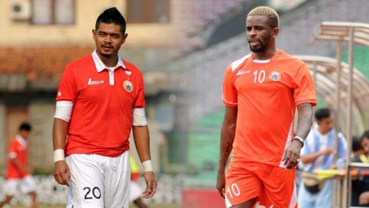 Bambang Pamungkas dan Greg Nwokolo