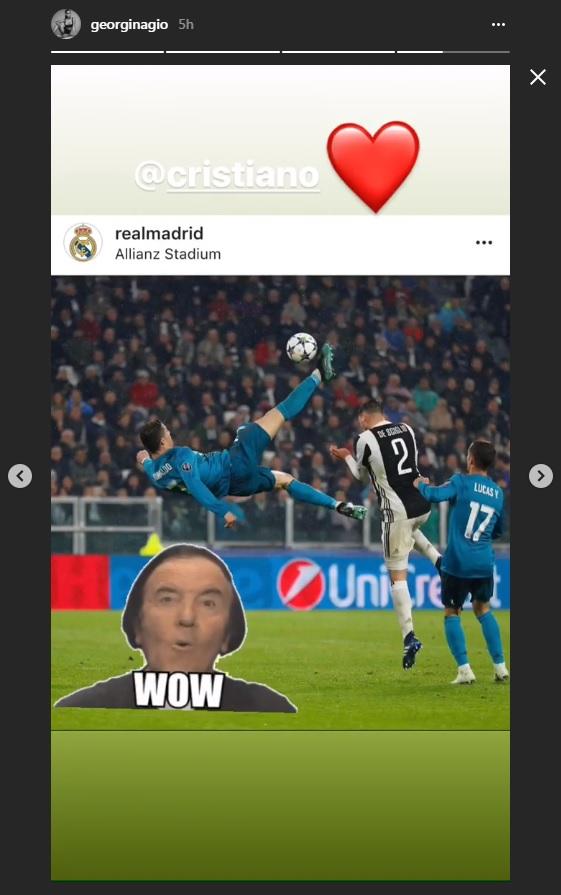 Postingan Georgina Copyright: Instagram