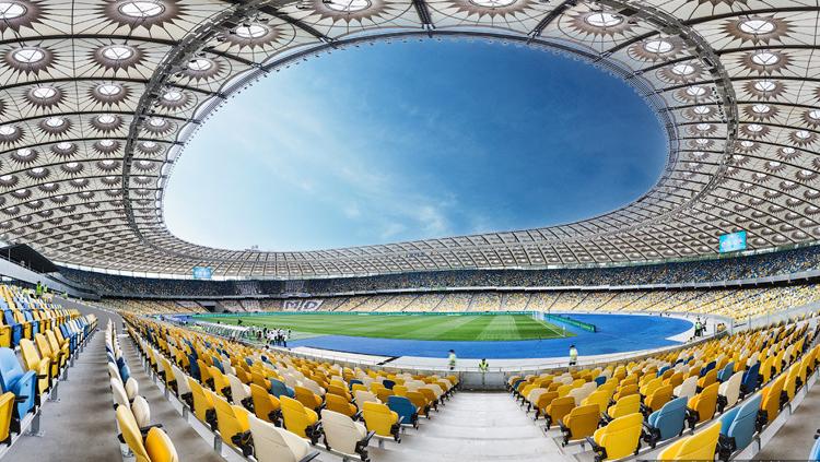 Stadion Olimpiade Kiev.