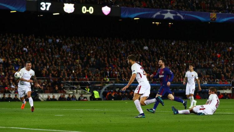 Barcelona vs AS Roma.