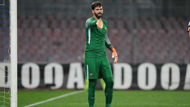 Kiper Roma, Alisson Becker. - INDOSPORT