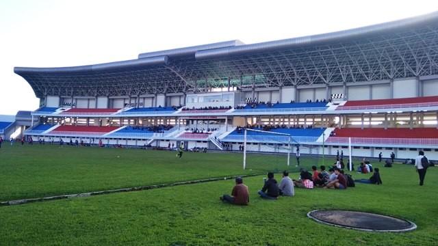 Stadion Mandala Krida markas PSIM Yogyakarta. Copyright: Medcom.id/Ahmad Mustaqim