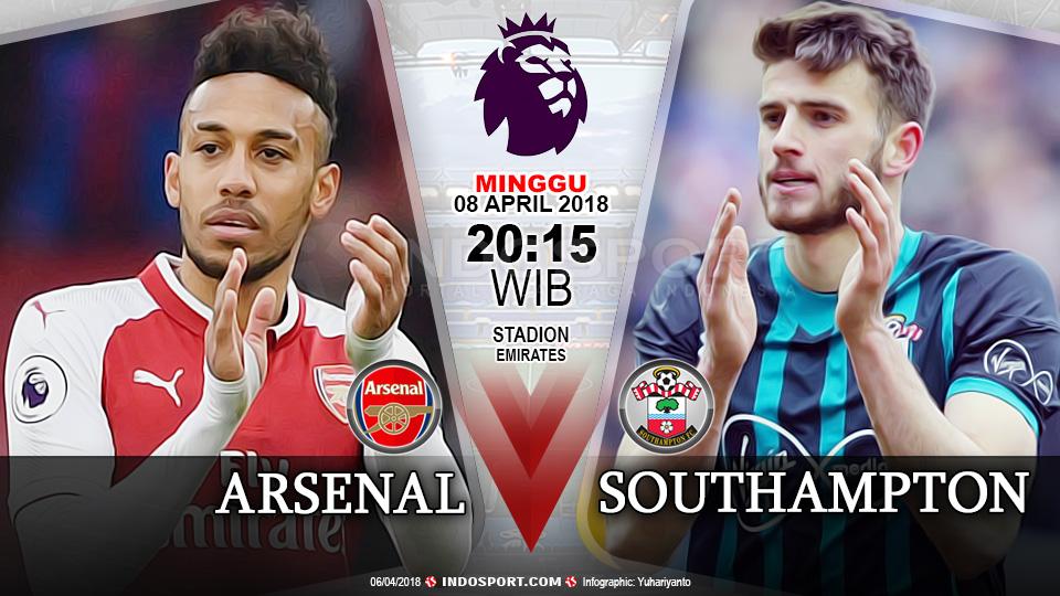 Prediksi Arsenal vs Southampton - INDOSPORT